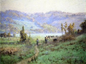  landschaften - im Whitewater Tal in der Nähe von Metamora Impressionist Indiana Landschaften Theodore Clement Steele Szenerie